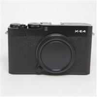 Used Fujifilm X-E4 Mirrorless Digital Camera Body Black