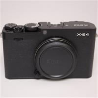 Used Fujifilm X-E4 Mirrorless Digital Camera Body Black