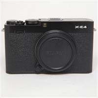 Used Fujifilm X-E4 Mirrorless Digital Camera Body Black