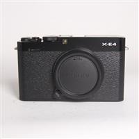 Used Fujifilm X-E4 Mirrorless Digital Camera Body Black