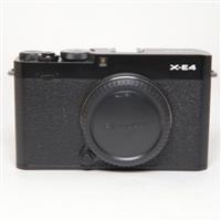 Used Fujifilm X-E4 Mirrorless Digital Camera Body Black