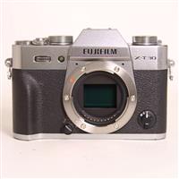 Used Fujifilm X-T30 Mirrorless Digital Camera Body Silver