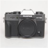 Used Fujifilm X-T30 Mirrorless Digital Camera Body Charcoal