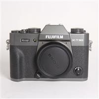 Used Fujifilm X-T30 Mirrorless Digital Camera Body Charcoal