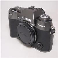 Used Fujifilm X-T50 Digital Camera Body Charcoal