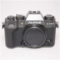 Used Fujifilm X-T50 Digital Camera Body Black