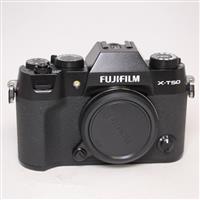 Used Fujifilm X-T50 Digital Camera Body Black