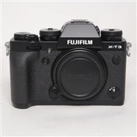 Used Fujifilm X-T3  Camera Body Black