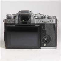 Used Fujifilm X-T3 Mirrorless Camera Silver