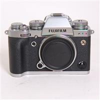 Used Fujifilm X-T3 Mirrorless Camera Silver