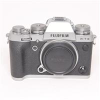 Used Fujifilm X-T3 Mirrorless Camera Silver