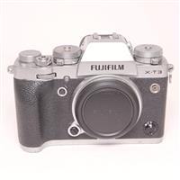 Used Fujifilm X-T3 Mirrorless Camera Silver