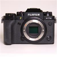 Used Fujifilm X-T4 Mirrorless Camera Body Black