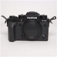 Used Fujifilm X-T4 Mirrorless Camera Body Black