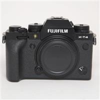 Used Fujifilm X-T4 Mirrorless Camera Body Black