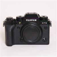 Used Fujifilm X-T4 Mirrorless Camera Body Black