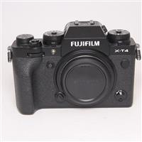 Used Fujifilm X-T4 Mirrorless Camera Body Black