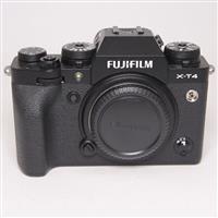 Used Fujifilm X-T4 Mirrorless Camera Body Black