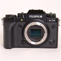 Used Fujifilm X-T4 Mirrorless Camera Body Black