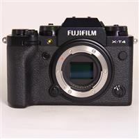 Used Fujifilm X-T4 Mirrorless Camera Body Black