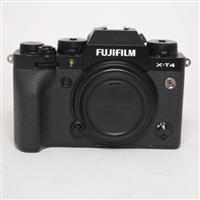 Used Fujifilm X-T4 Mirrorless Camera Body Black