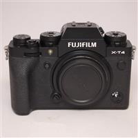 Used Fujifilm X-T4 Mirrorless Camera Body Black