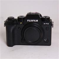 Used Fujifilm X-T4 Mirrorless Camera Body Black