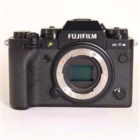 Used Fujifilm X-T4 Mirrorless Camera Body Black