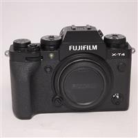Used Fujifilm X-T4 Mirrorless Camera Body Black