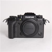 Used Fujifilm X-T4 Mirrorless Camera Body Black