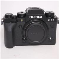 Used Fujifilm X-T4 Mirrorless Camera Body Black