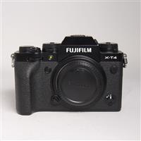 Used Fujifilm X-T4 Mirrorless Camera Body Black