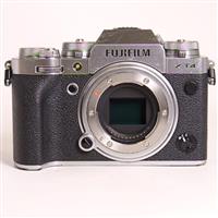 Used Fujifilm X-T4 Mirrorless Camera Body Silver