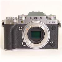 Used Fujifilm X-T4 Mirrorless Camera Body Silver