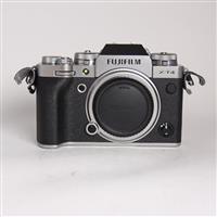 Used Fujifilm X-T4 Mirrorless Camera Body Silver