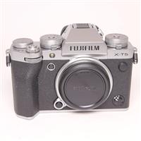 Used Fujifilm X-T5 Camera Body Silver