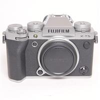Used Fujifilm X-T5 Camera Body Silver