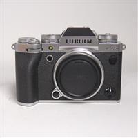Used Fujifilm X-T5 Camera Body Silver