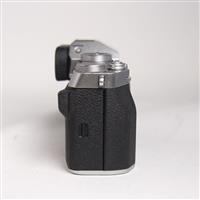 Used Fujifilm X-T5 Camera Body Silver