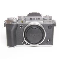 Used Fujifilm X-T5 Camera Body Silver