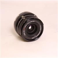 Used Fujifilm XF 16mm f2.8 R WR Super Wide Angle Prime Lens Black