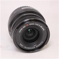 Used Fujifilm XF 16mm f2.8 R WR Super Wide Angle Prime Lens Black