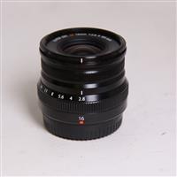 Used Fujifilm XF 16mm f2.8 R WR Super Wide Angle Prime Lens Black