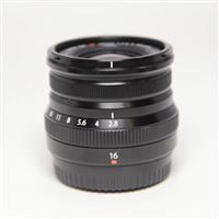 Used Fujifilm XF 16mm f2.8 R WR Super Wide Angle Prime Lens Black