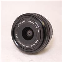 Used Fujifilm XF 18mm f2 R Wide Angle Pancake Lens