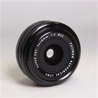 Used Fujifilm XF 18mm f2 R Wide Angle Pancake Lens