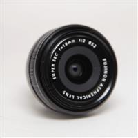 Used Fujifilm XF 18mm f2 R Wide Angle Pancake Lens