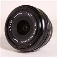 Used Fujifilm XF 18mm f2 R Wide Angle Pancake Lens