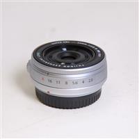 Used Fujifilm XF 23mm f/2.8 R WR Lens Silver