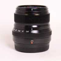 Used Fujifilm XF 23mm f2 R WR Wide Angle Prime Lens Black